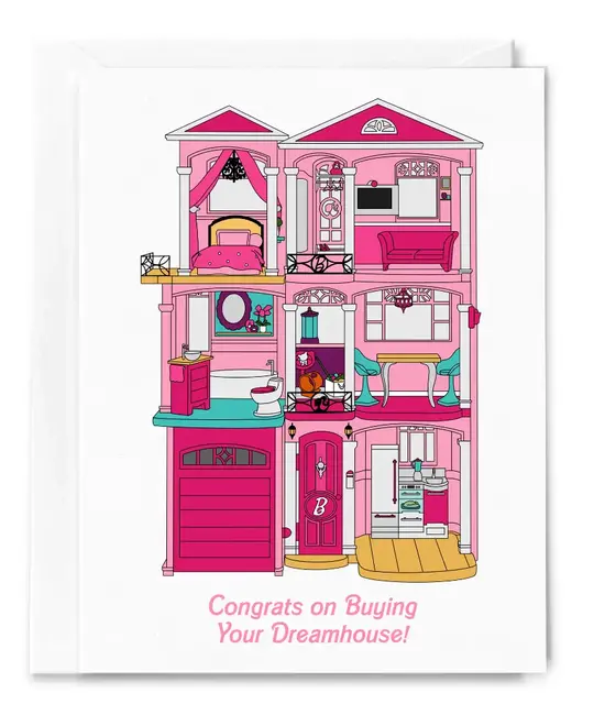 Sammy Gorin - SAG SAGGCNH - Dreamhouse New Home Barbie Card