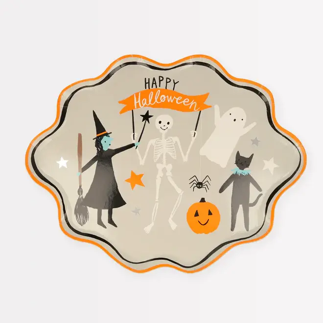 Meri Meri - MEM Meri Meri - Happy Halloween Plates Large