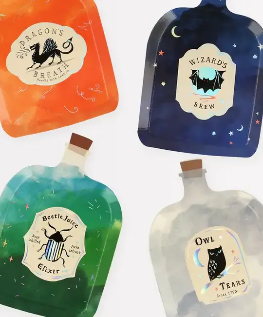 Meri Meri - MEM Meri Meri - Making Magic Potion Bottle Plates