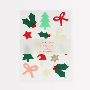Meri Meri - MEM MEM ST - Felt Christmas Icon Sticker Sheet