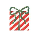 Meri Meri - MEM MEM PSNA - Striped Gift Box Napkin