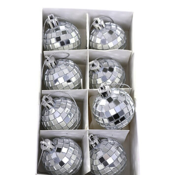 Cody Foster - COF COF OR - Silver Tiny Disco Ball Ornament (Single)