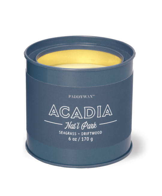 Paddywax - PA Paddywax - Acadia Parks Tin Candle