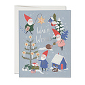 Red Cap Cards - RCC RCCGCHO - Holiday Gnomes Card