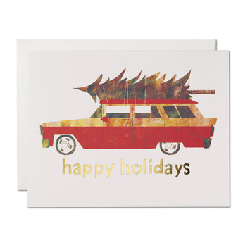 Red Cap Cards - RCC RCCGCHO - Holiday Chevy Card
