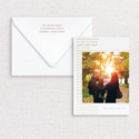 Gus and Ruby Letterpress - GR GR COHO - Seasons Greetings Photo Custom Holiday Card