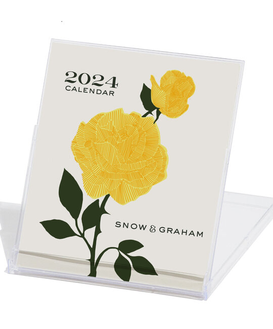 Snow and Graham - SG Snow & Graham - 2024 Desk Calendar