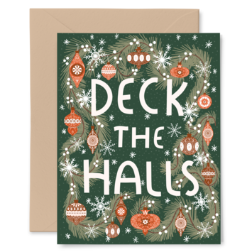 Gingiber - GIN GINGCHO - Deck the Halls Card