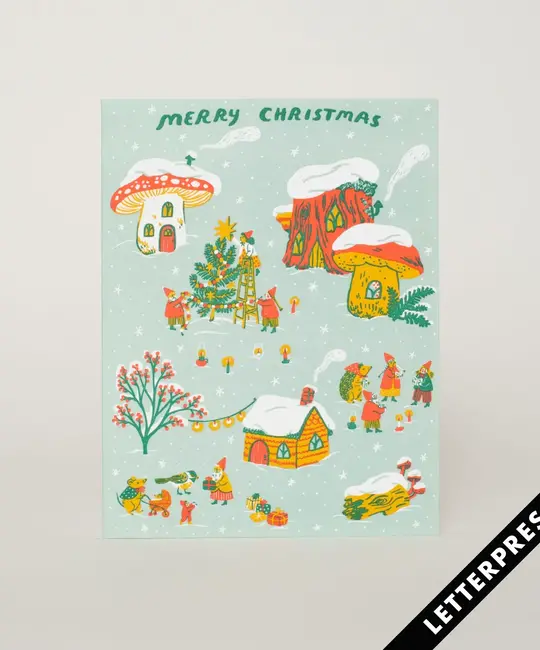 Phoebe Wahl - PW PWGCHO - Merry Christmas Village Card