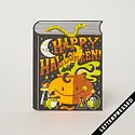 Hello!Lucky - HL Spell Book Halloween Card