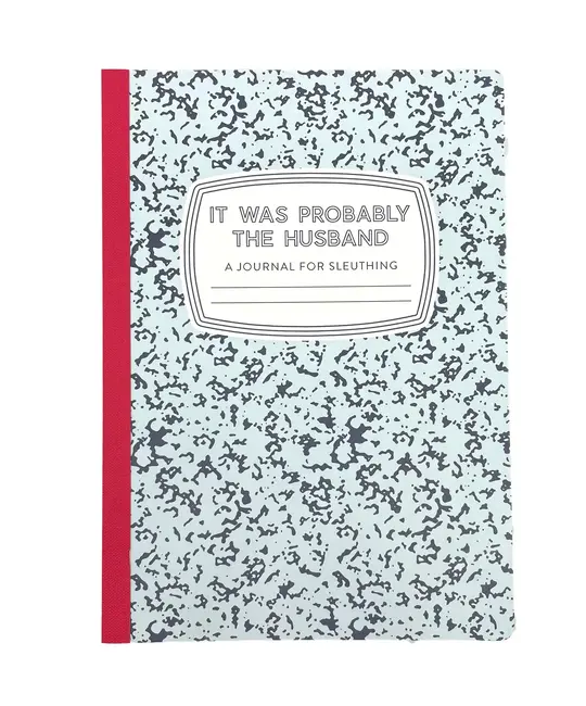 Tiny Hooray - TIH (formerly Little Goat, LG) TIH NBLI - Probably the Husband: A Journal for Sleuthing Lined Notebook
