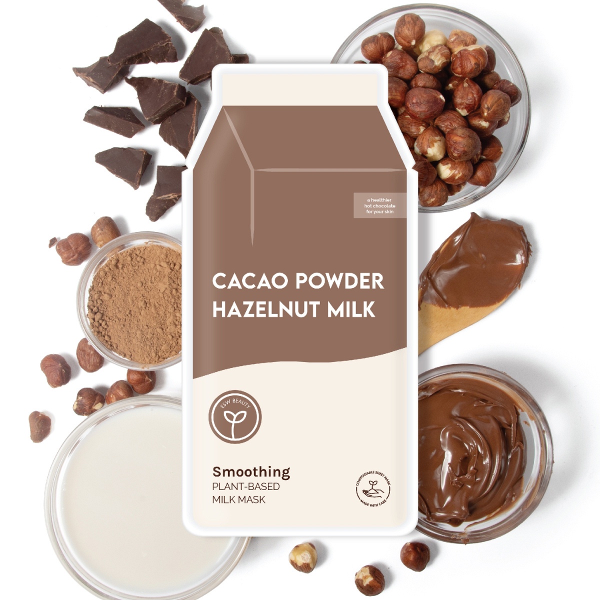 ESW Beauty - ESW Cacao Powder Hazelnut Milk Smoothing Mask