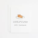 Party Sally - PSA PSAGCTH0001 - Pumpkin Pie Thanksgiving Card
