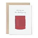 Tiny Hooray - TIH (formerly Little Goat, LG) TIHGCTH0002 - Missing You This Thanksgiving Card