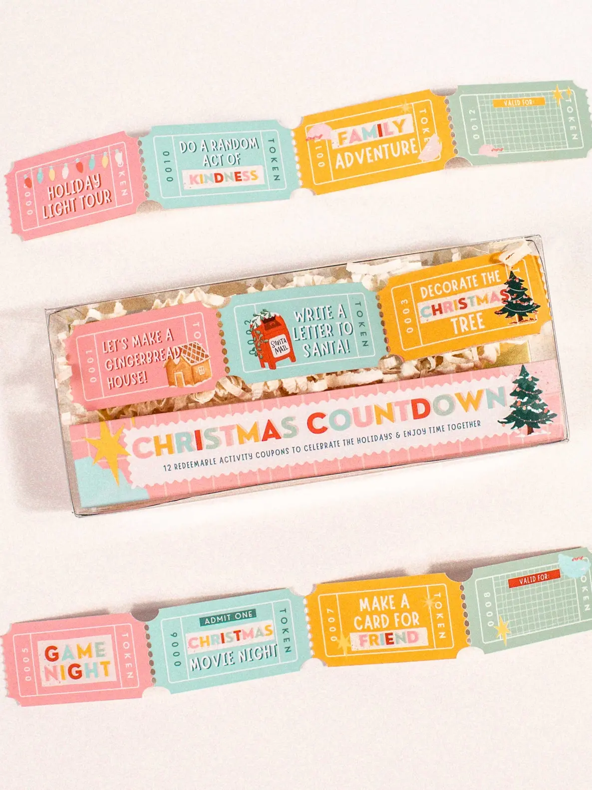 Curated for You Gifts - CFYG Kids Christmas Countdown Activity Coupons