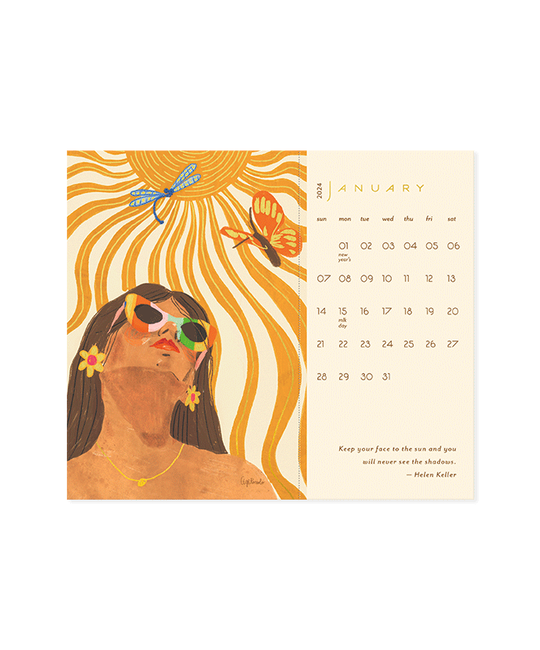 Seedlings - SED Seedlings - 2024 Sunshine Soul Postcard Calendar