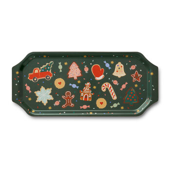 Rifle Paper Co - RP Rifle Paper Co - Christmas Cookies Vintage Serving Tray