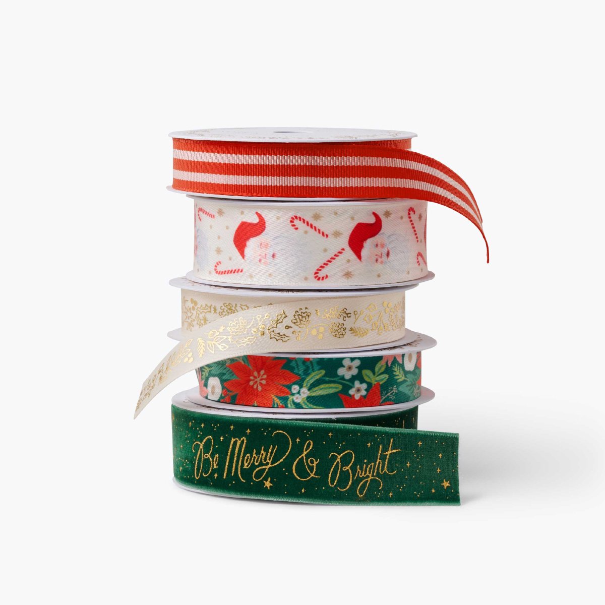 Rifle Paper Co - RP Rifle Paper Co - Be Merry & Bright Ribbon Set