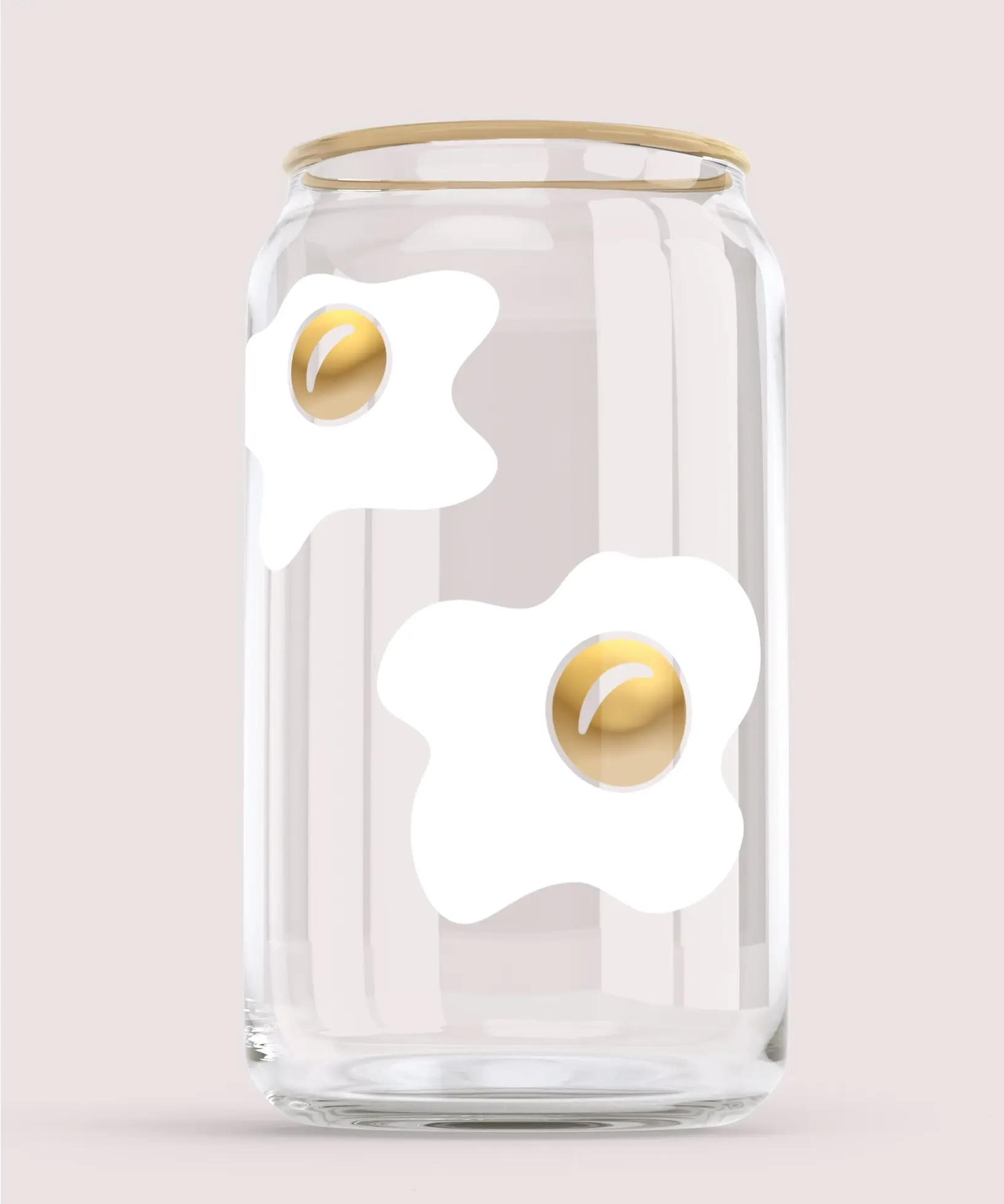 One & Only Paper - OAO OAO HG - Fried Egg Can Glass