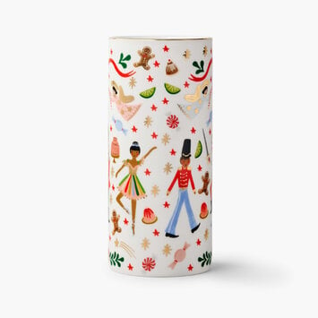 Rifle Paper Co - RP Rifle Paper Co - Nutcracker Porcelain Vase