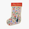 Rifle Paper Co - RP Rifle Paper Co - Nutcracker Sweets Stocking Shaped Puzzle
