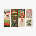 Rifle Paper Co - RP Rifle Paper Co - Holiday Essentials Card Box, Set of 16