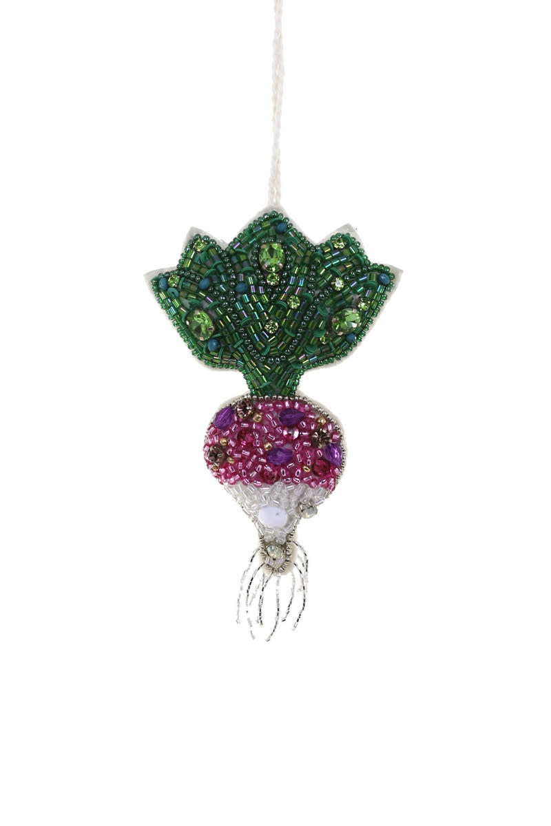 Cody Foster - COF COF OR - Jeweled Radish Ornament