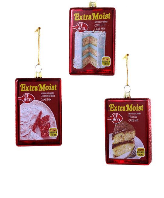 Cody Foster - COF Cake Mix Ornament 3 Assorted Styles