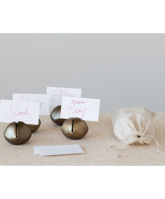 Creative Co-Op - CCO CCO - Metal Bell Place Card Holders