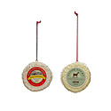 Creative Co-Op - CCO CCO OR - Chevre/Camembert Cheese Ornament