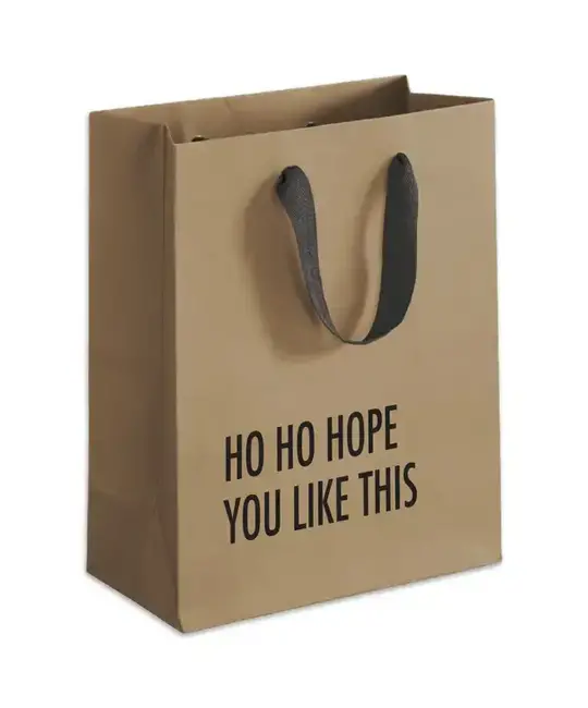 The Matt Butler (Pretty Alright Goods)  - TMB Ho Ho Hope Medium Gift Bag