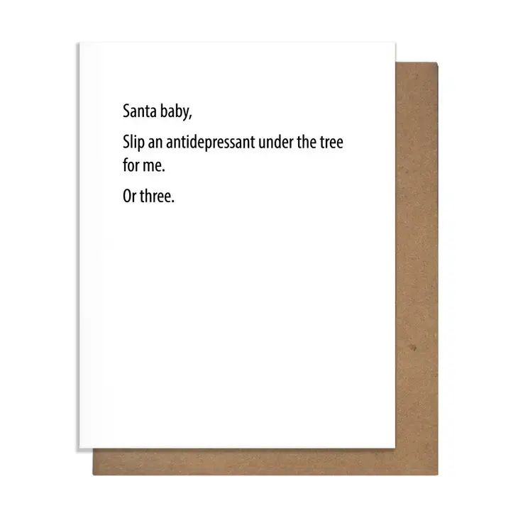 The Matt Butler (Pretty Alright Goods)  - TMB TMBGCHO - Santa Baby Holiday Card