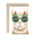 Amy Heitman Illustration - AHI AHIGCHO0008 - Merry Merry Cat Card