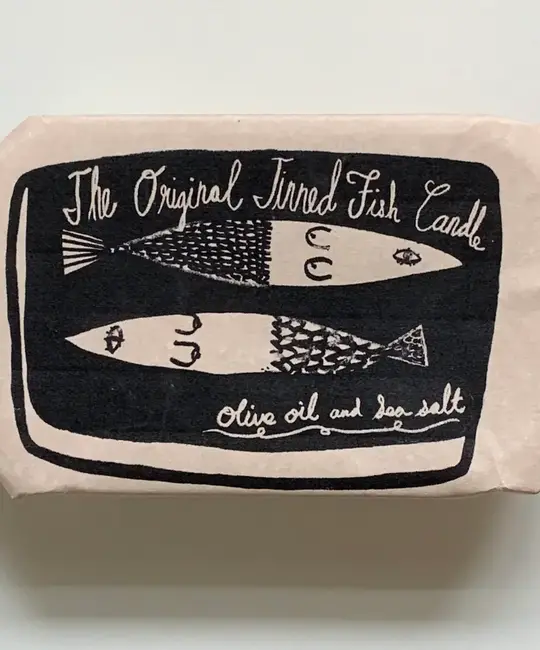 Tinned Candle - TIC TIC CA - The Original Tinned Fish Candle