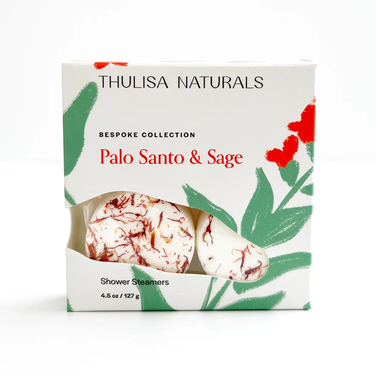 Thulisa Naturals - THN Thulisa Naturals - Palo Santo + Sage Shower Steamers