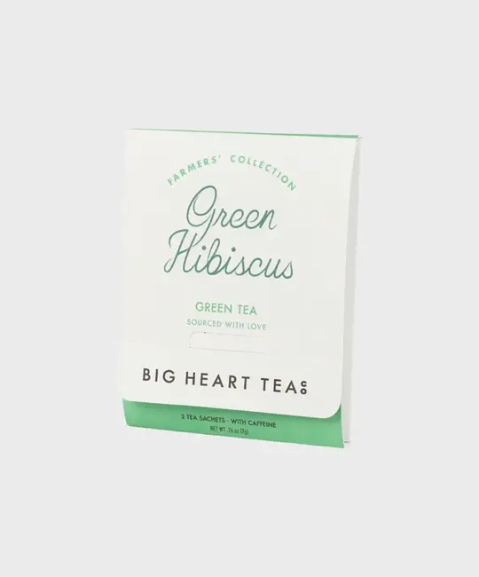 Big Heart Tea - BHT BHT FAD -  Green Hibiscus, Tea for Two Sampler