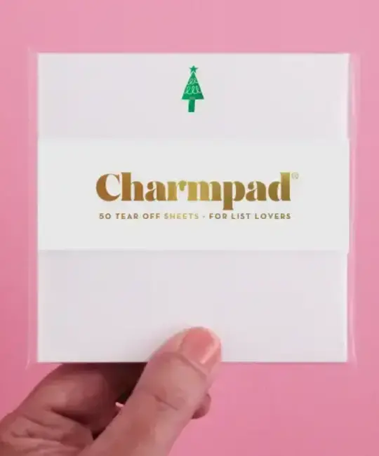 Inclosed Letterpress Co. - ICL ICL NP - Christmas Tree Charmpad Mini Notepad