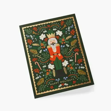 Rifle Paper Co - RP RP NSHO - Boxed Set of Evergreen Nutcracker Cards