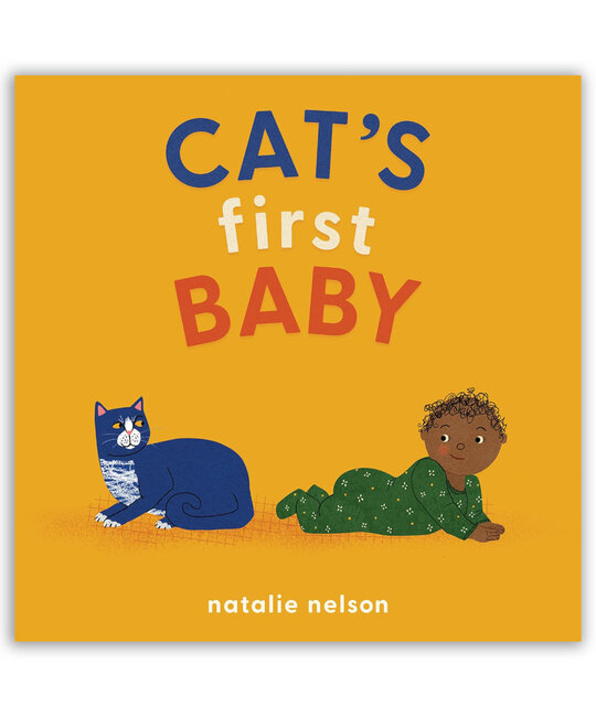 Penguin Random House - PRH Cat's First Baby by Natalie Nelson (Board Book)