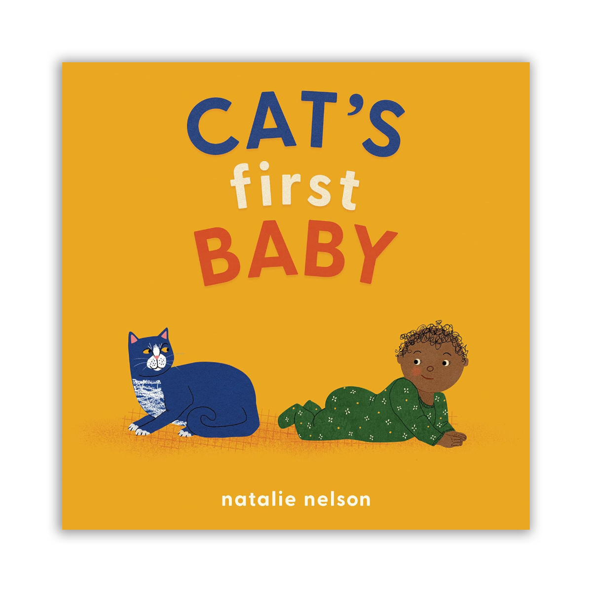 Penguin Random House - PRH Cat's First Baby by Natalie Nelson (Board Book)