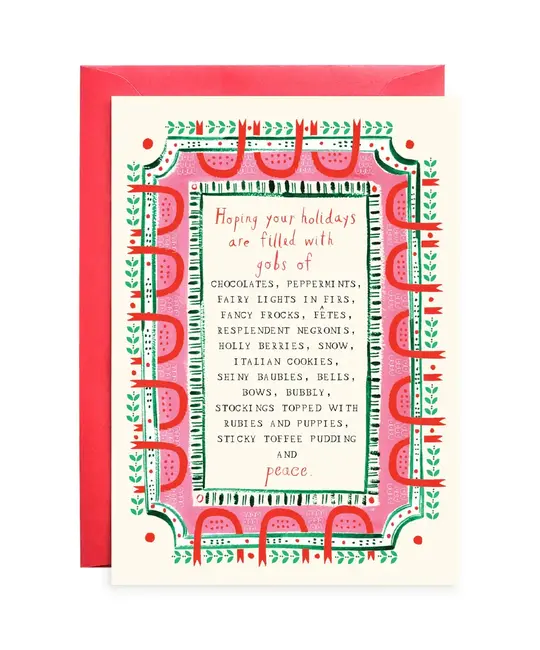 Mr. Boddington's Studio - MB MBGCHO - Holiday Wishlist Card