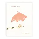 Someday Studio - SOS SOSGCBI - Fashionably Late Snail Umbrella Birthday Card