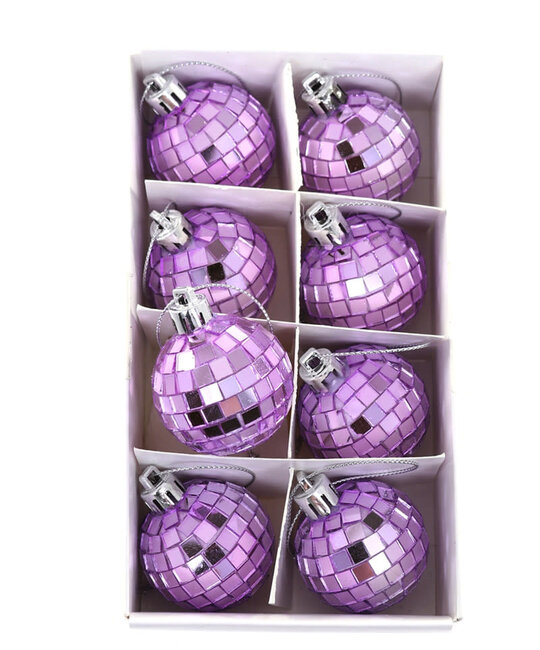 Cody Foster - COF Lilac Purple Tiny Disco Ball Ornament