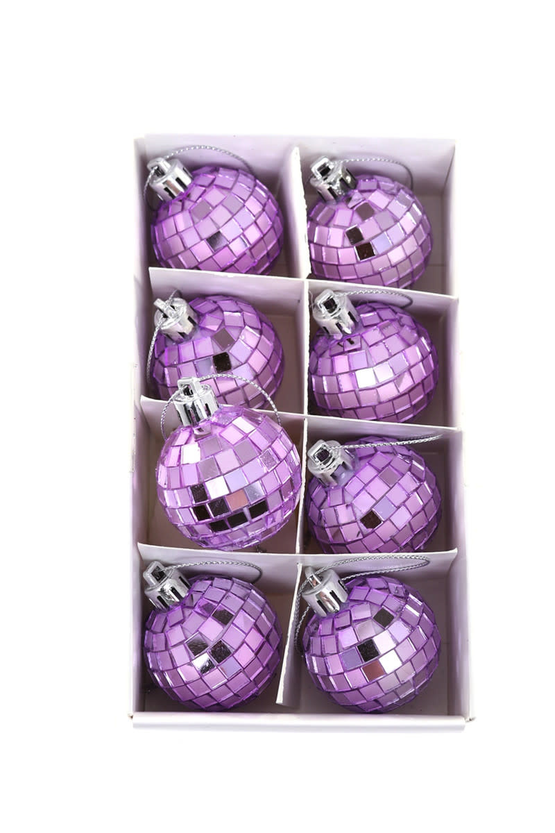Cody Foster - COF Lilac Purple Tiny Disco Ball Ornament