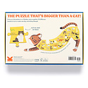 Chronicle Books - CB A to Z of Cats, Cat Shaped 58-Piece Puzzle