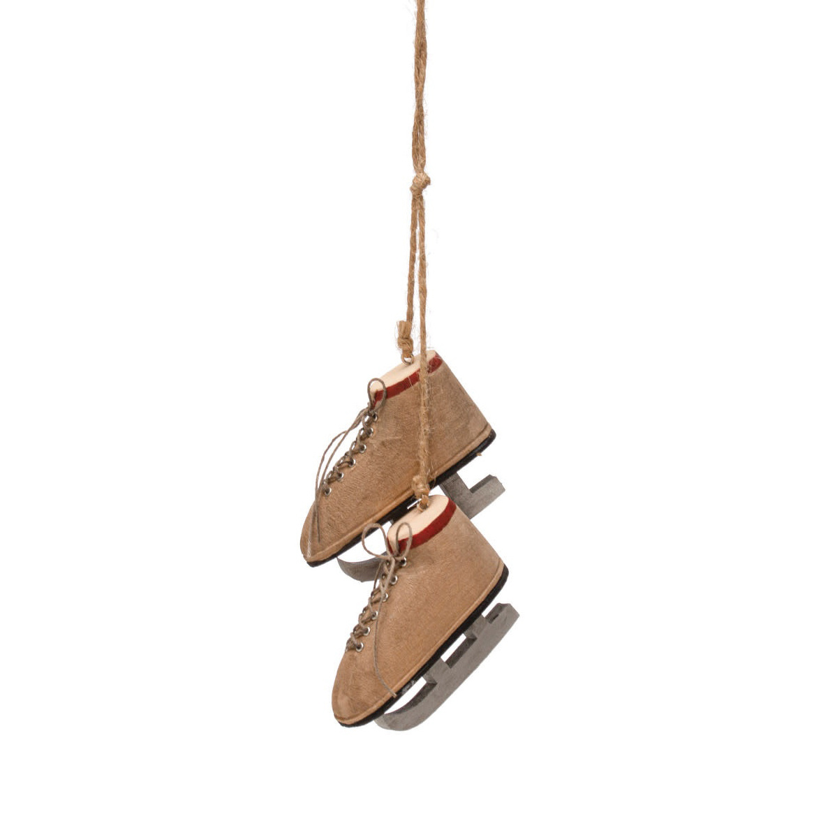 Creative Co-Op - CCO Wooden Ice Skates Ornament