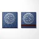 One & Only Paper - OAO Disco Ball Printed Matchbook