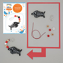 Cotton Twist - COT Skeleton Fish Keychain Kit