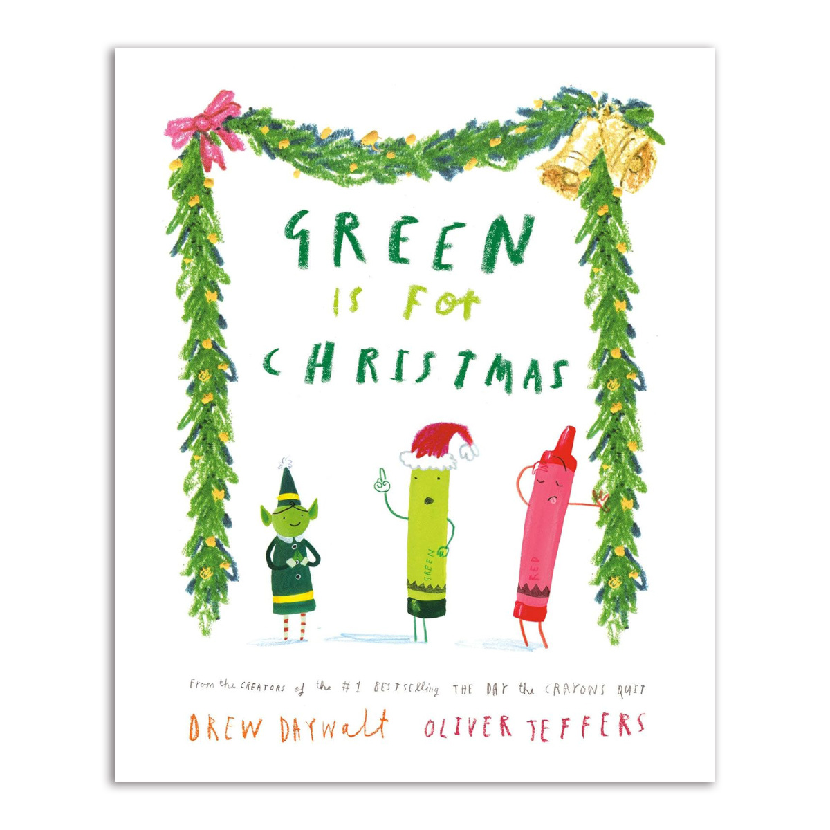 Penguin Random House - PRH Green Is for Christmas by Drew Daywalt, Oliver Jeffers