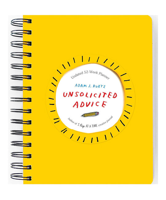 Penguin Random House - PRH Unsolicited Advice Undated Planner by Adam JK